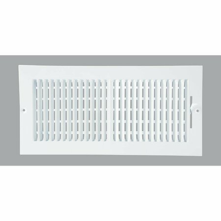 HOME IMPRESSIONS White Steel 7.76 In. Wall Register 2SW1406WH-B